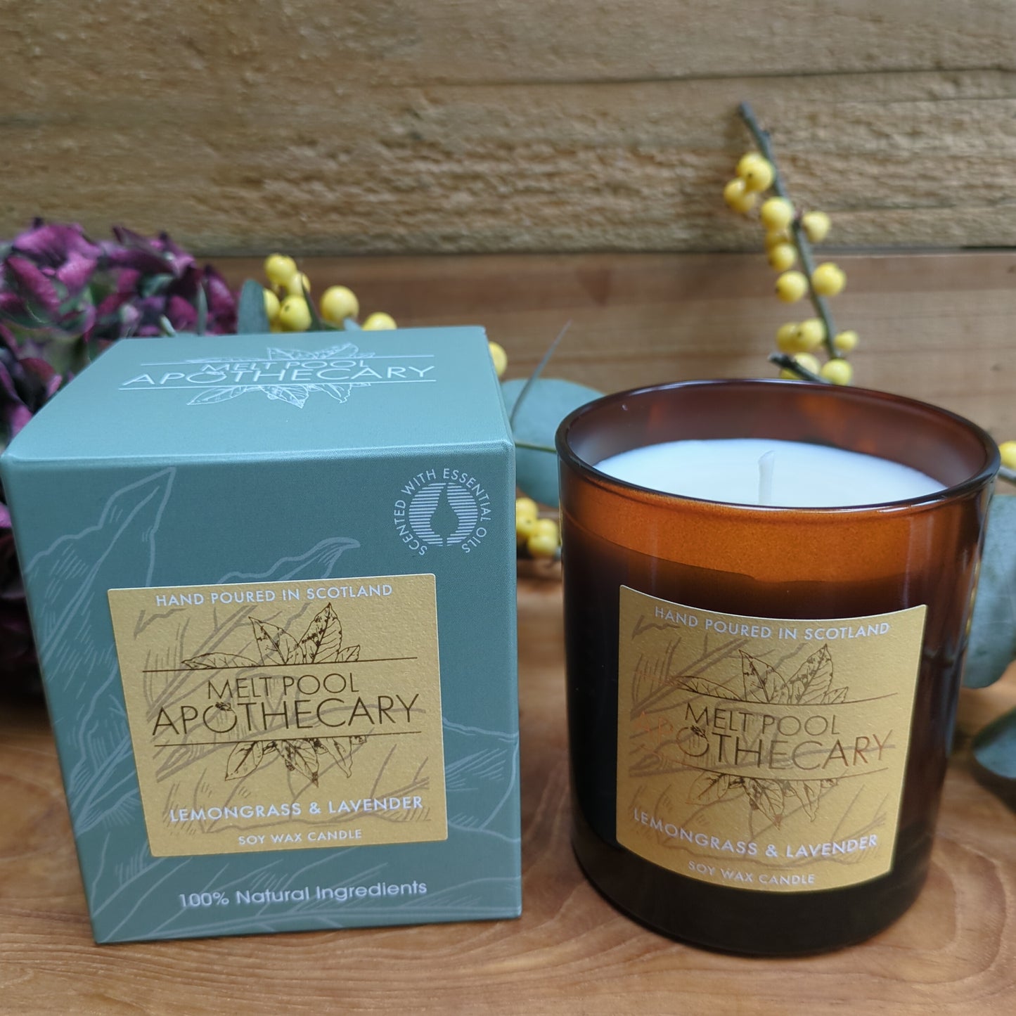 Lemongrass & Lavender - Large Candle