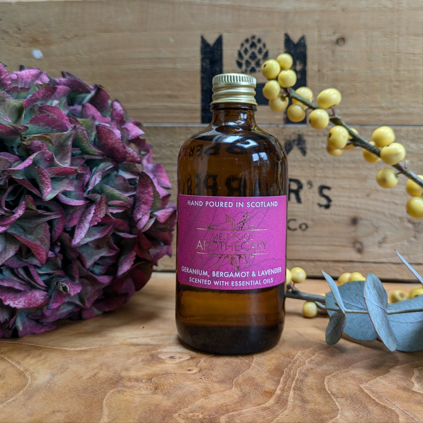 Geranium with Bergamot & Lavender - Reed Diffuser Refill