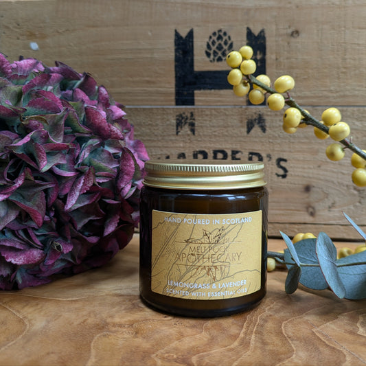 Lemongrass & Lavender - Jar Candle with Lid