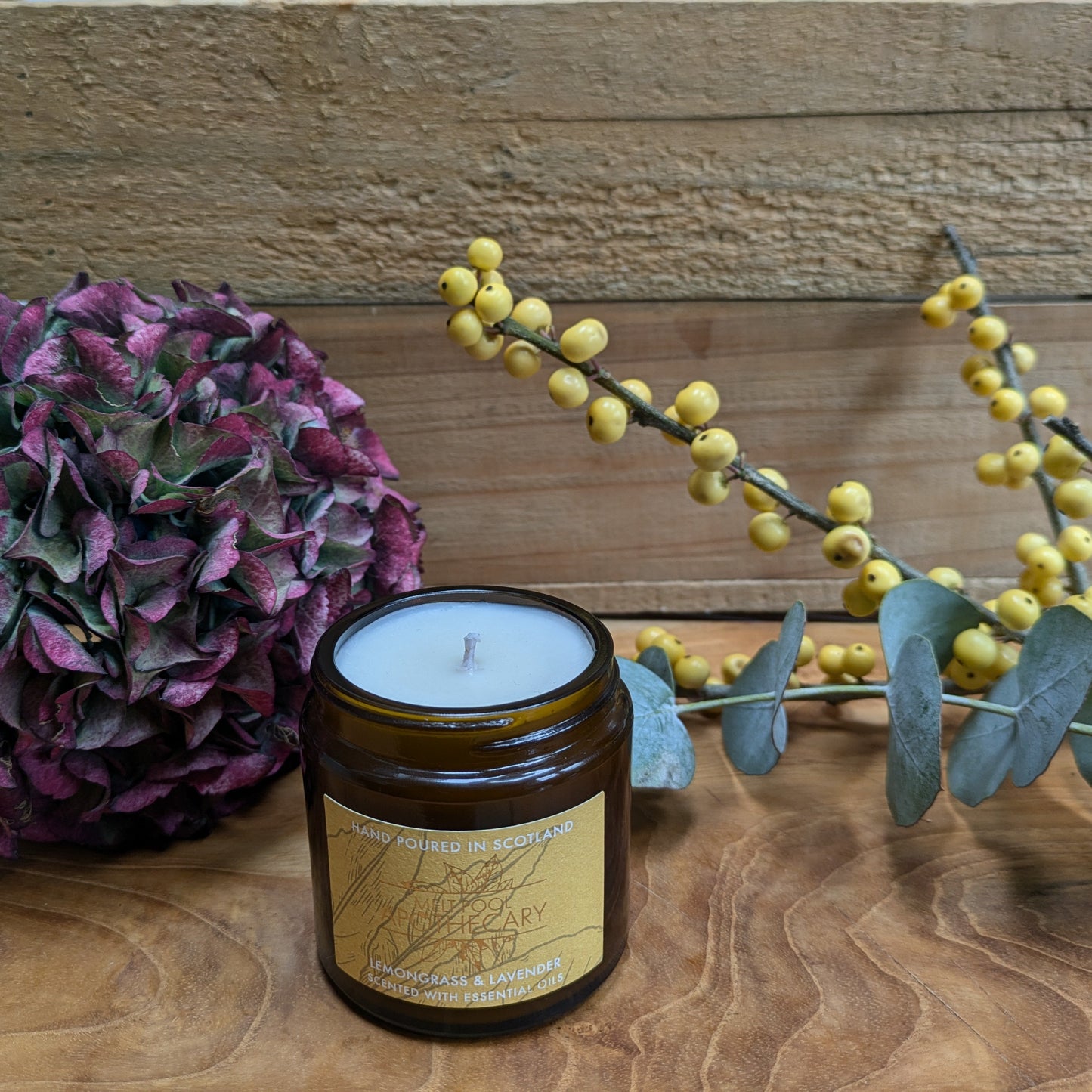 Lemongrass & Lavender - Jar Candle with Lid